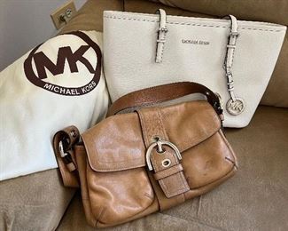 Michael Kors and Coach purses