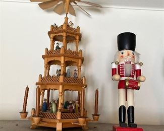 4 tiered German Christmas pyramid