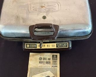 General Electric Grill And Waffle Baker