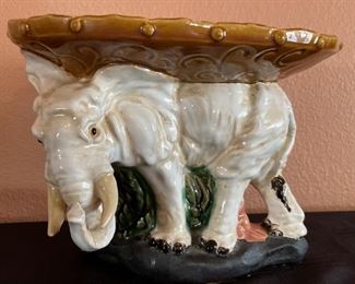 Porcelain Elephant Statue