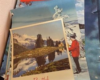 Vintage Canada Tahiti Posters
