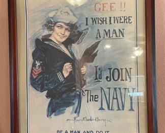 United States Navy Recruiting Poster