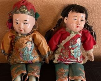 Vintage Asian Dolls