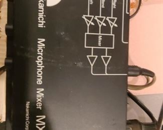 Nakamichi mic mixer