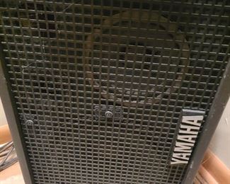 Pair of professional Yamaha speakers
