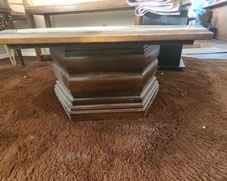 marble coffee table
