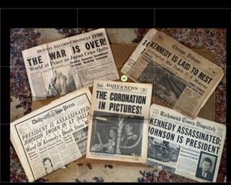 Major headline newspapers