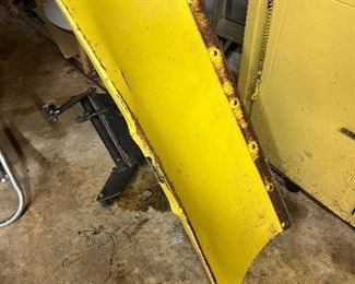 John Deere snow or dirt plow 