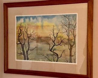 Watercolor, unsigned