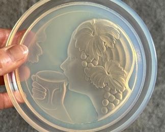 Opalescent Etling France Glass