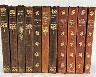 We have some great books at this sale - lovely sets that lend an erudite flair to any home!