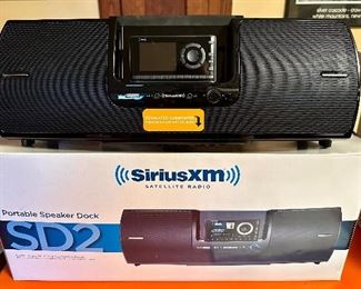 SiriusXM Radio Portable Speaker Dock - SD2