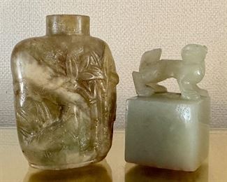 Vintage Snuff and Seal