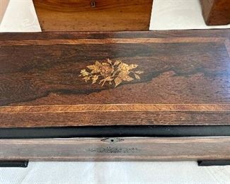 Another beautiful antique music box