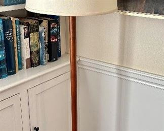 MCM Walnut Floor Lamp