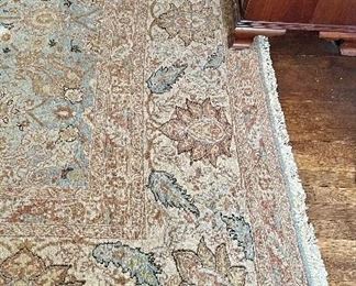 Oriental Rug with Pastel Neutral Colors - 10' x 14'