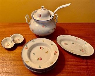 Enamel on Metal, Hand Painted Child's Play Set