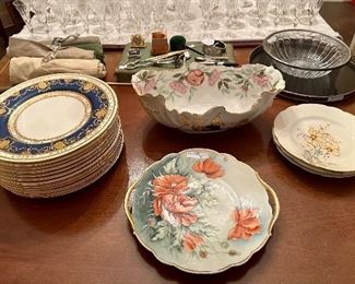 We have lots of vintage dishes, platters, bowls, etc. at this sale!