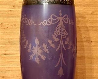 Etched Vase