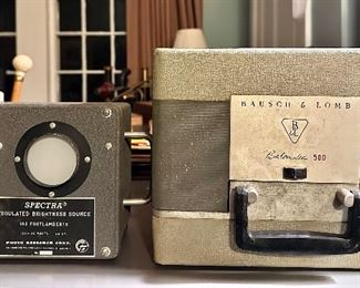 Spectra Regulated Brightness Source & Bausch & Lomb Projector