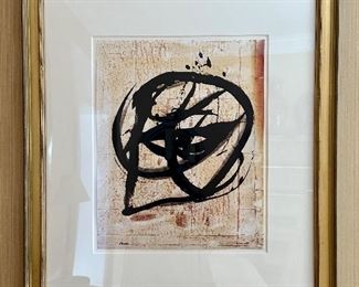Limited Edition Serigraph, Signed Jamali