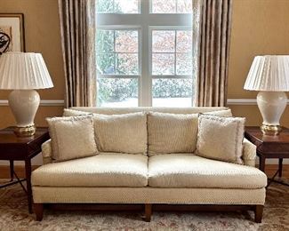 So pretty! End tables and lamps not for sale.