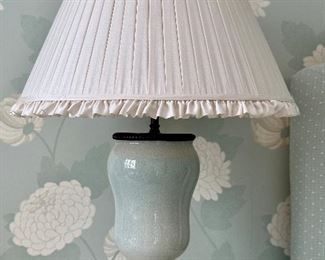 Vaughn French Table Lamp in Robin's Egg Blue