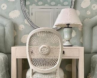 Caned Back Side Chair