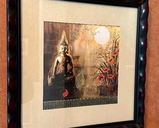 Buddha Print by Linda Rowlette