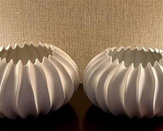 (2) Bahari "Neptune" Vases