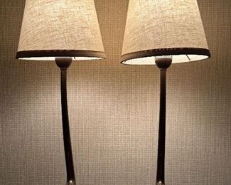(2) Maison Charles Lamps