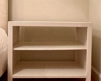 Linen Wrapped Side Table