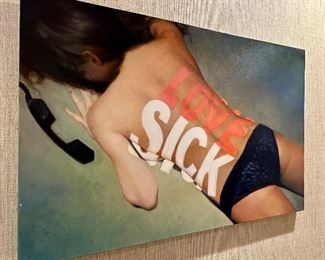 "Love Sick" Oil on Linen by June Stratton