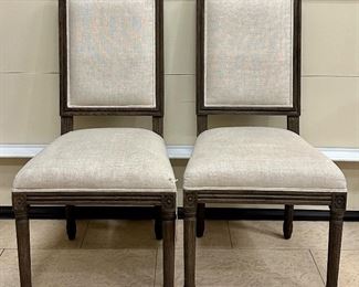 (2) Restoration Hardware Chairs