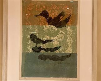 Hang Sung Lee Watercolor Woodblock Print 23/25