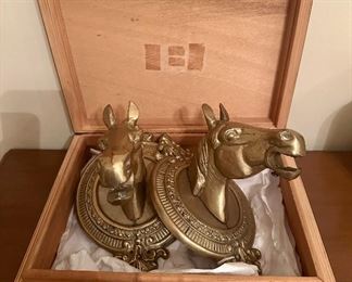 Brass Horse Wall Decor
