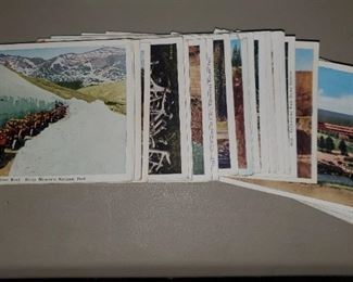 Vintage Yellowstone National Park Post Card Set