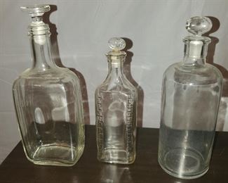 Vintage Pharmacy Bottles