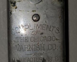 Chicago Varnish Company Match Safe