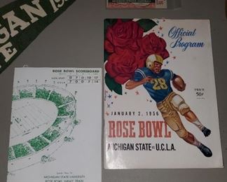 1956 Rose Bowl Items