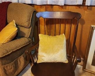 Nice wooden rocker