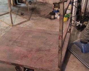 Industrial push cart