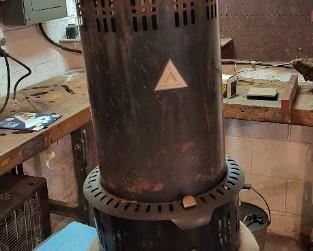 Vintage kerosene heater