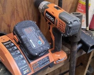 Ridgid battery drill