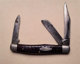 Case three blade pocket knife