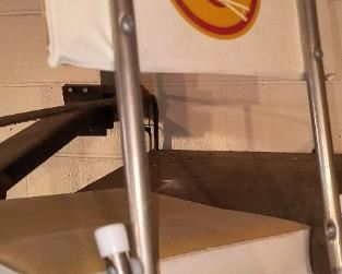 Vintage Washington Redskins stadium seat