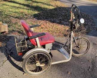 Electric trike - runs good