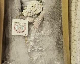 Porcelain doll with certificate