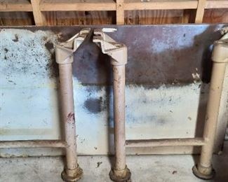 "READING" machinist table with leg set