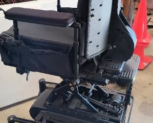 Wheelchair elevated seat